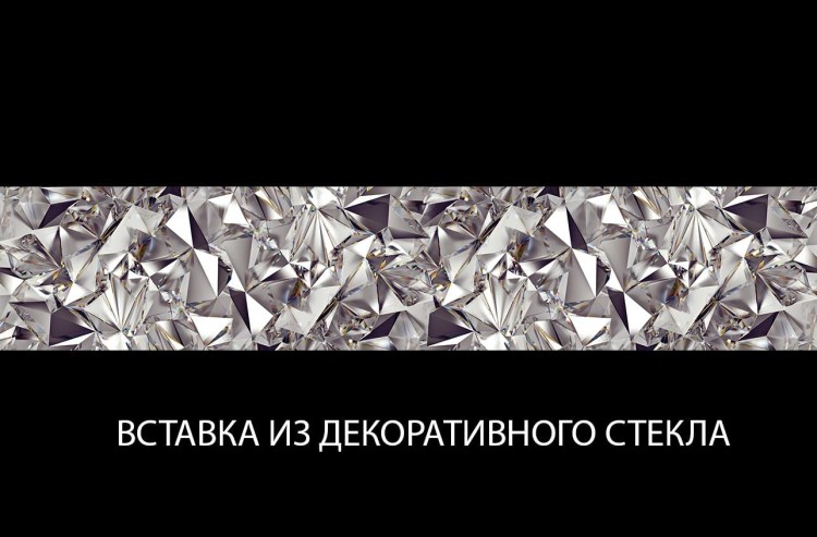 Шкаф открытый 1D1S Whiteblack (Вайтблек)